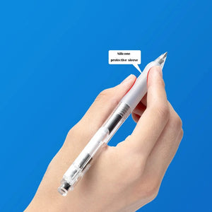 Planet Gates 1 PC / black Deli 1 PC Gel Pen 0.5mm Press Black Ink Soft Grip Office School Stationery A575