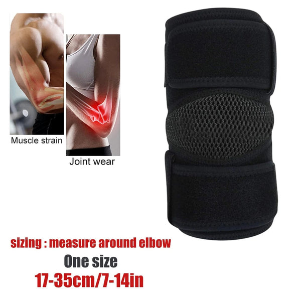 Planet Gates 1 PC Elbow Brace 1 PC Men Women Neoprene Compression Sleeves Elbow Brace Wrap for Tendonitis Bursitis Left Right Arm Support Epicondylitis Golfer