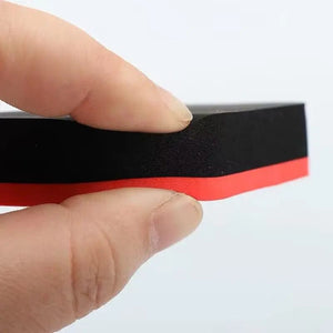 Planet Gates 1 PC Table Tennis Racquet Rubber Cleaning Agent Sponge Wiping Rubber Cotton High Density Red Black Sponge Wiping Soft and No Slagging