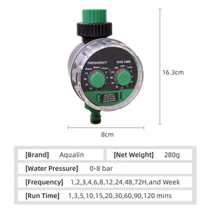Planet Gates 1 pc water timer Garden Ball Valve Automatic Electronic Watering Timer Home Garden Irrigation Timer 0 Water Pressure Working Controller System