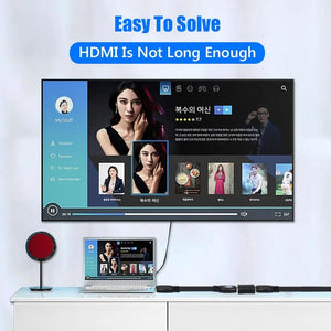 Planet Gates 1 PCS 1-2PCS 4K HDMI Extender Female To Female Converter Extension Adapter For Monitor Display Laptop PS4/3 PC TV Hdmi Cable Extension