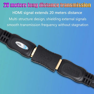 Planet Gates 1 PCS 1-2PCS 4K HDMI Extender Female To Female Converter Extension Adapter For Monitor Display Laptop PS4/3 PC TV Hdmi Cable Extension