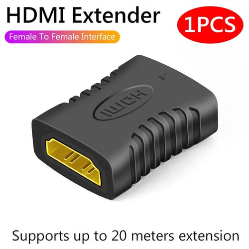 Planet Gates 1 PCS 1-2PCS 4K HDMI Extender Female To Female Converter Extension Adapter For Monitor Display Laptop PS4/3 PC TV Hdmi Cable Extension