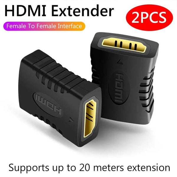 Planet Gates 1 PCS 1-2PCS 4K HDMI Extender Female To Female Converter Extension Adapter For Monitor Display Laptop PS4/3 PC TV Hdmi Cable Extension