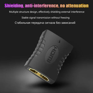 Planet Gates 1 PCS 1-2PCS 4K HDMI Extender Female To Female Converter Extension Adapter For Monitor Display Laptop PS4/3 PC TV Hdmi Cable Extension