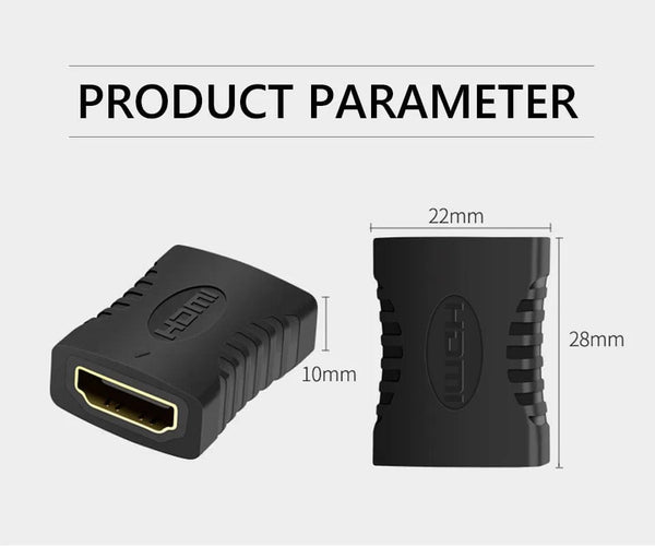 Planet Gates 1 PCS 1-2PCS 4K HDMI Extender Female To Female Converter Extension Adapter For Monitor Display Laptop PS4/3 PC TV Hdmi Cable Extension
