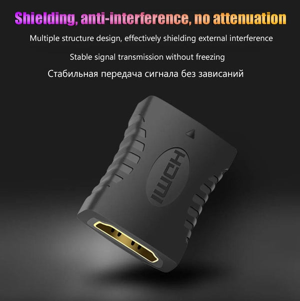 Planet Gates 1 PCS 1-2PCS 4K HDMI Extender Female To Female Converter Extension Adapter For Monitor Display Laptop PS4/3 PC TV Hdmi Cable Extension