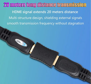 Planet Gates 1 PCS 1-2PCS 4K HDMI Extender Female To Female Converter Extension Adapter For Monitor Display Laptop PS4/3 PC TV Hdmi Cable Extension