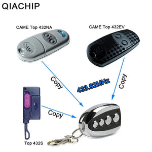 Planet Gates 1 pcs 433MHz Clone Remote Control Copy Function 433.92MHz RF Transmitter Auto Cloning Duplicator for Garage Door Car CAME Remotes