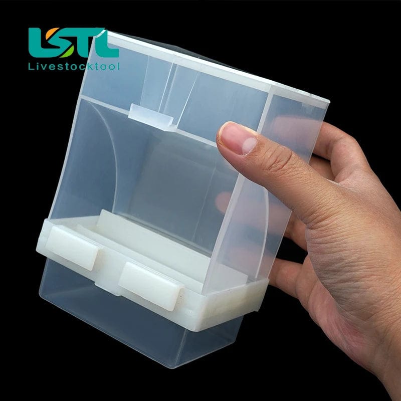 Planet Gates 1 Pcs Automatic Bird Feeder Pet Bird Container Parrot Hanging Feeder Bird Feeder Starling Tiger Skin Peony Bird Tools 250/400g