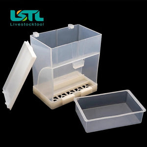 Planet Gates 1 Pcs Automatic Bird Feeder Pet Bird Container Parrot Hanging Feeder Bird Feeder Starling Tiger Skin Peony Bird Tools 250/400g