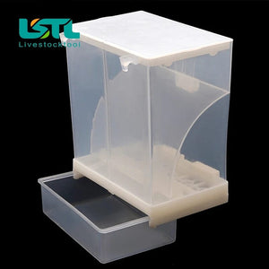 Planet Gates 1 Pcs Automatic Bird Feeder Pet Bird Container Parrot Hanging Feeder Bird Feeder Starling Tiger Skin Peony Bird Tools 250/400g