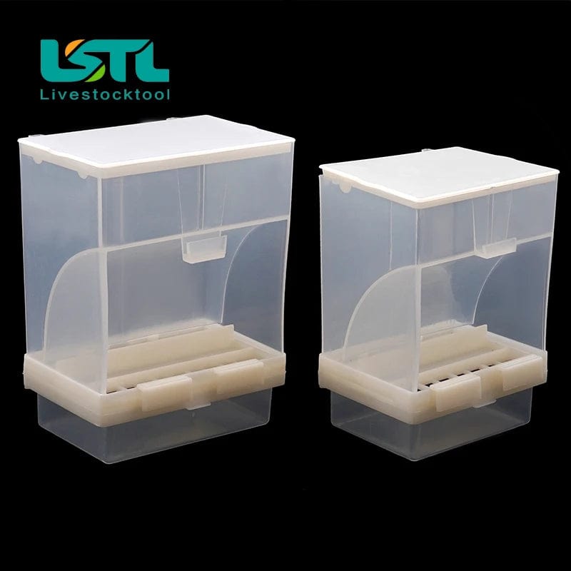 Planet Gates 1 Pcs Automatic Bird Feeder Pet Bird Container Parrot Hanging Feeder Bird Feeder Starling Tiger Skin Peony Bird Tools 250/400g