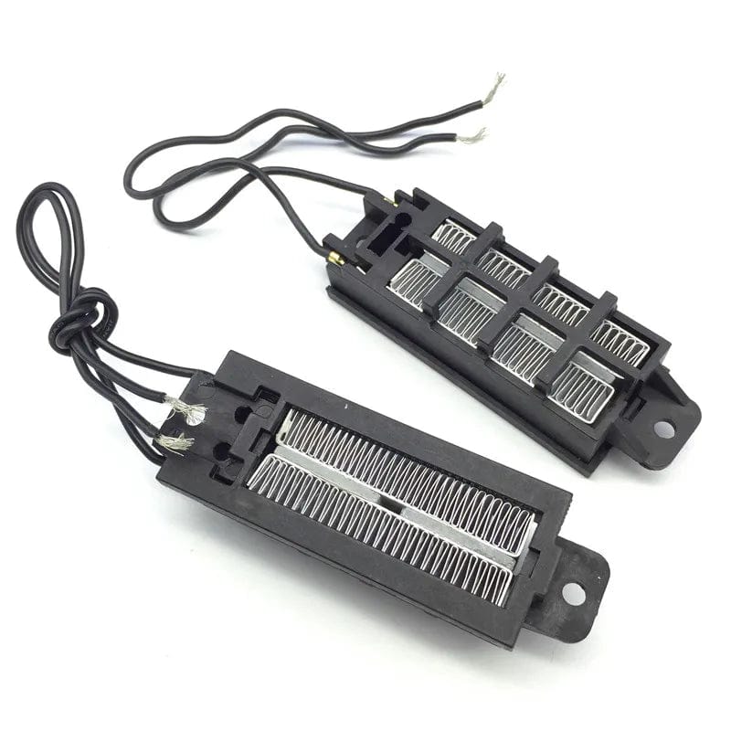 Planet Gates 1 Pcs Automatic Thermostat Ptc Heater With Stand Corrugated Strip Small Space Heating 50w 12v (AC/DC) Diy Heating Tools