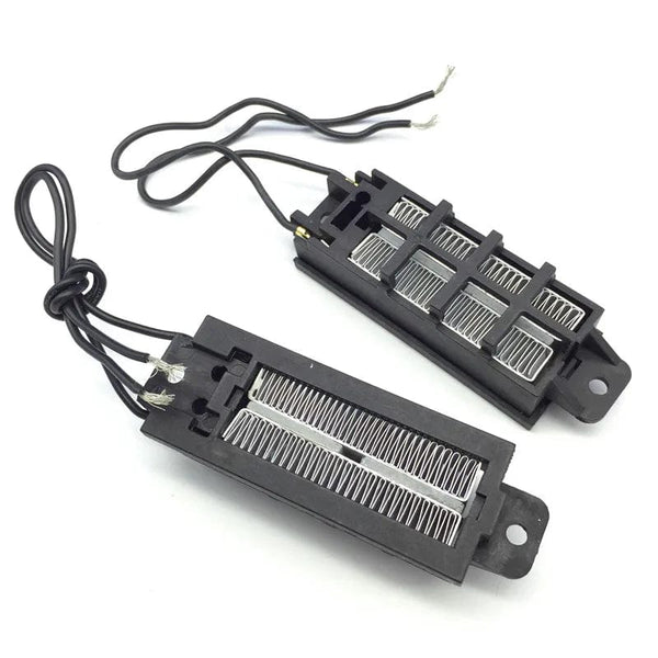 Planet Gates 1 Pcs Automatic Thermostat Ptc Heater With Stand Corrugated Strip Small Space Heating 50w 12v (AC/DC) Diy Heating Tools