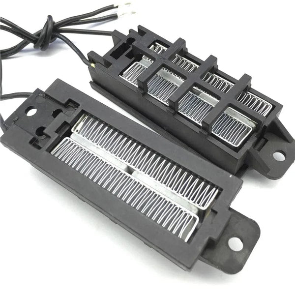 Planet Gates 1 Pcs Automatic Thermostat Ptc Heater With Stand Corrugated Strip Small Space Heating 50w 12v (AC/DC) Diy Heating Tools