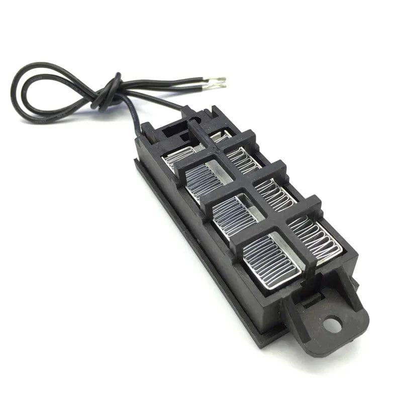 Planet Gates 1 Pcs Automatic Thermostat Ptc Heater With Stand Corrugated Strip Small Space Heating 50w 12v (AC/DC) Diy Heating Tools