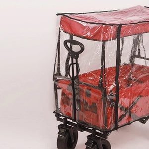 Planet Gates 1 Pcs Camping Trolley Rain Cover PVC Garden Picnic Wagon Stroller Cart Waterproof Cover Camping Equipment