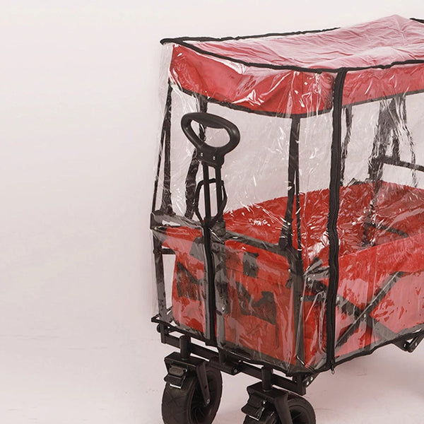 Planet Gates 1 Pcs Camping Trolley Rain Cover PVC Garden Picnic Wagon Stroller Cart Waterproof Cover Camping Equipment