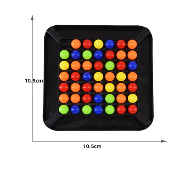 Planet Gates 1 Pcs Color Elimination Bead Parent-Child Interaction Children's Puzzle Toys Board Battle Games Educational Gifts Classification Toy