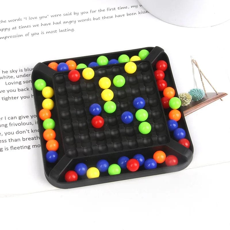 Planet Gates 1 Pcs Color Elimination Bead Parent-Child Interaction Children's Puzzle Toys Board Battle Games Educational Gifts Classification Toy