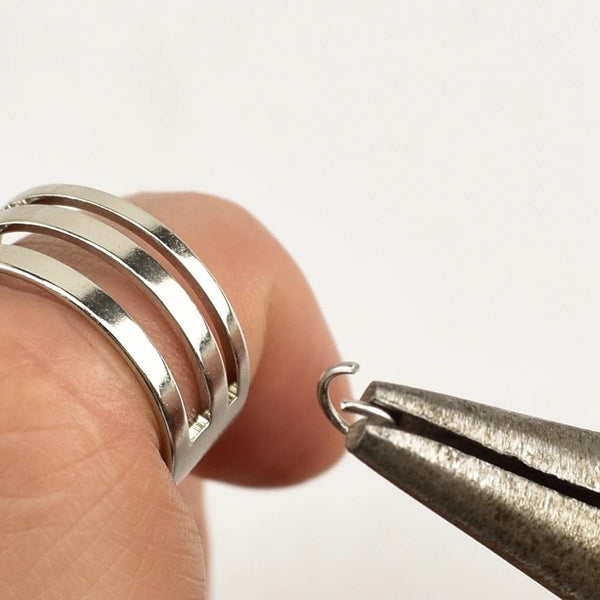 Planet Gates 1 Pcs make Jump Ring Open Closing Finger Rings Jewelry Making Tools