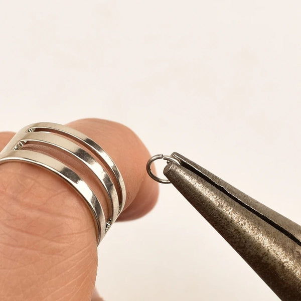 Planet Gates 1 Pcs make Jump Ring Open Closing Finger Rings Jewelry Making Tools