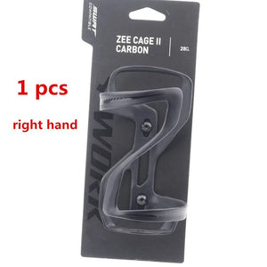 Planet Gates 1 pcs right hand 1 ZEE CAGE II Cycling Bottle Cage 28g Carbon Fiber Bike Bottle Holder Bicycle Cages Part Cycle Equipment