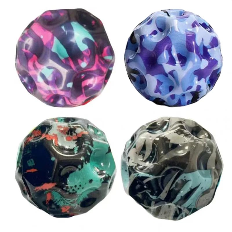 Planet Gates 1 Piece Random NEW Extreme High Bouncing Ball Space Astro Jump Ball Moonball Hand Eye Coordination Balle Rebondissante Kinder Speelgoed