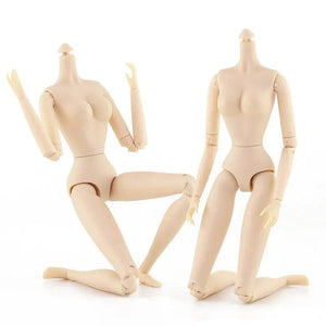 Planet Gates 1 Pieces Body 28cm Heigh Joint Body for 30cm Doll 28 Joints Moveable Female Body Girl Toys for Children
