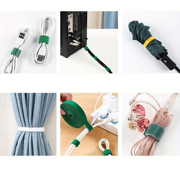 Planet Gates 1 Roll, Green Garden Tape For Plant Garden Plant Ties, 1cm Wide Reusable Garden Tape Plant Support For Climbing Climbing Plants, Flowers, Vine, Tomato Ties Adjustable