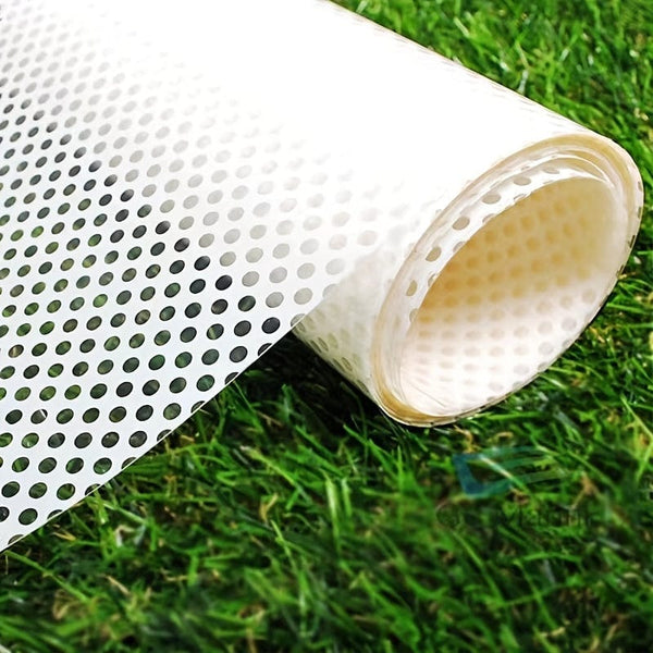 Planet Gates 1 roll Stained Glass Window Privacy Film - Non-Adhesive, UV Sun Blocking, One-Way Perforated, Black Vinyl Stickers for Bathroom Door Coverings and Printable Engraved Designs