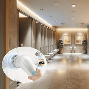 Planet Gates 1 Set 1 Set, Electric Spin Scrubber With 5 Replaceable Brush Head, Power Cordless Electric Cleaning Brush, Handheld Rechargeable Shower Scrubber, For Bathroom, Kitchen, Bathtub, Tile, Shower, Cleaning Supplies