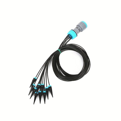 Planet Gates 1 Set 1 Set Garden Automatic Watering Device, Gardening Irrigation System, Drip Seepage Device With 10 Dripper Head Kit For Greenhouse Balcony Pot Plants Accessories (Threaded Connection: 1/2" (20mm)