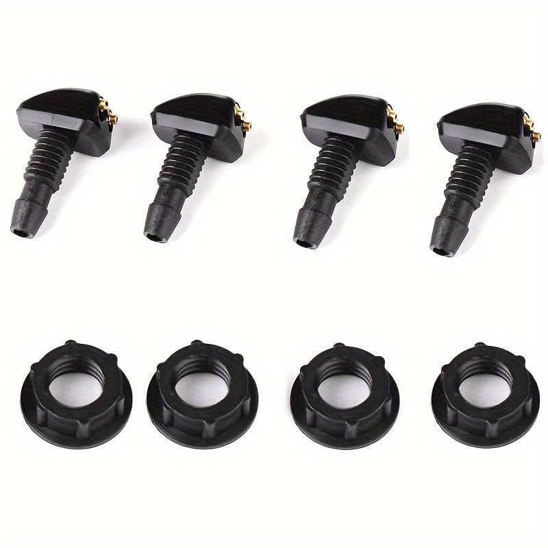 Planet Gates 1 Set 1 Set Universal Style Car Windshield Wiper Nozzle 2 Meter Hose 6 Connectors 4 Double Hole Water Spray Nozzles