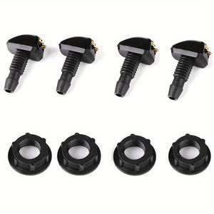 Planet Gates 1 Set 1 Set Universal Style Car Windshield Wiper Nozzle 2 Meter Hose 6 Connectors 4 Double Hole Water Spray Nozzles