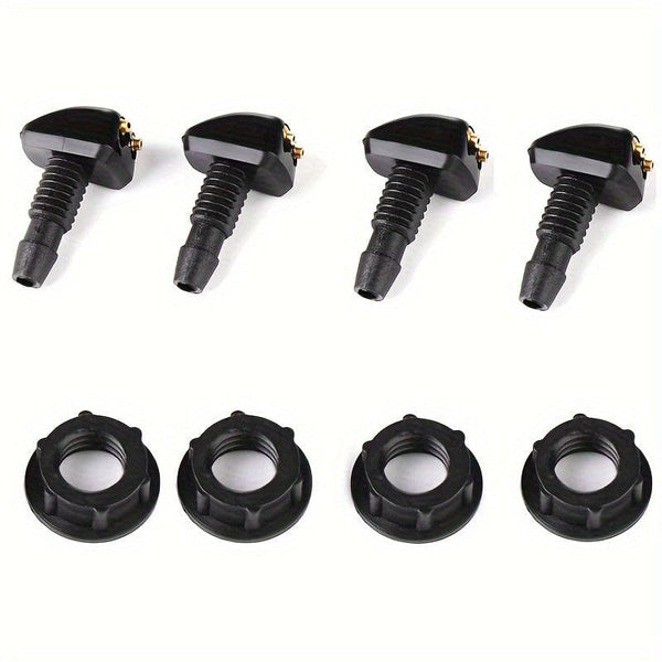 Planet Gates 1 Set 1 Set Universal Style Car Windshield Wiper Nozzle 2 Meter Hose 6 Connectors 4 Double Hole Water Spray Nozzles