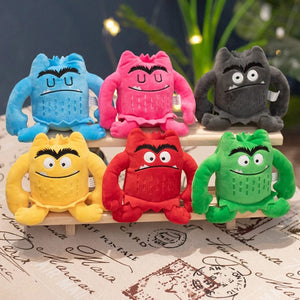 Planet Gates 1 Set / 15cm Creative Colorful Monster Throw Pillow Dolls Stuffed Toys Super Soft Office Chair Cushion Home Decor Girls Kids Birthday Gifts