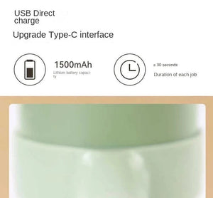 Planet Gates 1 set 4 in 1 Handheld Electric Vegetable Cutter Set for Garlic Pepper Chili Onion Celery Ginger Meat with Brush Kitchen Tools