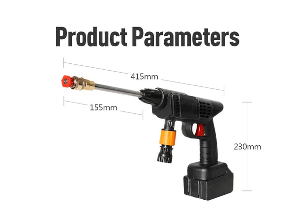 Planet Gates 1 Set 48HV Battery Automobile Water 96\48\24HV Gun Cordless High Pressure Cleaner Washer Spray Water Gun Car Wash Pressure Water Cleaning Machine