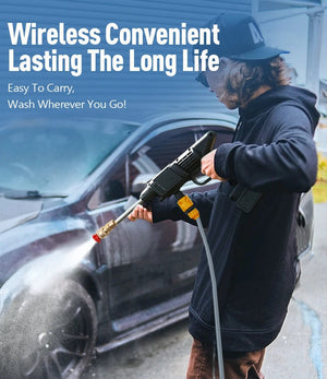 Planet Gates 1 Set 48HV Battery Automobile Water 96\48\24HV Gun Cordless High Pressure Cleaner Washer Spray Water Gun Car Wash Pressure Water Cleaning Machine