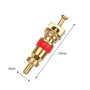 Planet Gates 1 set 4pcs Copper Valve Core Car Tire Repair Tools 4 in 1 Tire Valve Stem Removal Tool Valve Stem Puller Tyre Cleaning Tool