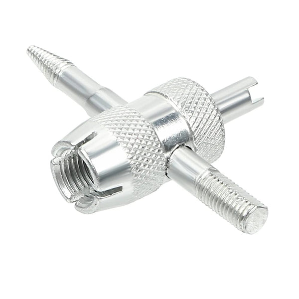 Planet Gates 1 set 4pcs Copper Valve Core Car Tire Repair Tools 4 in 1 Tire Valve Stem Removal Tool Valve Stem Puller Tyre Cleaning Tool