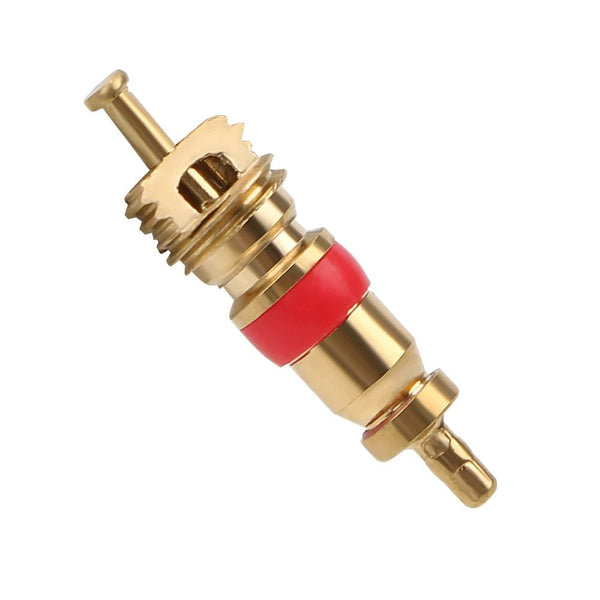 Planet Gates 1 set 4pcs Copper Valve Core Car Tire Repair Tools 4 in 1 Tire Valve Stem Removal Tool Valve Stem Puller Tyre Cleaning Tool