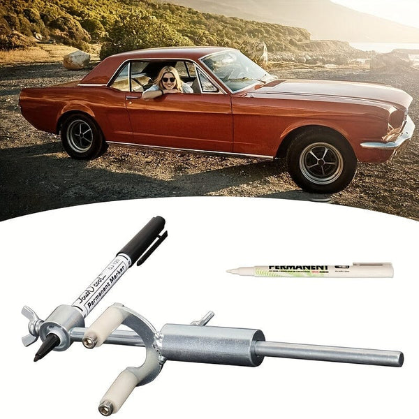 Planet Gates 1 Set Automobile Dent Repair Wheel Arch Car Body Line Marking Tools Range 0-20cm