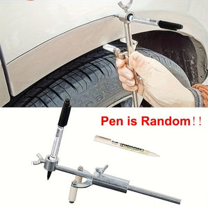 Planet Gates 1 Set Automobile Dent Repair Wheel Arch Car Body Line Marking Tools Range 0-20cm