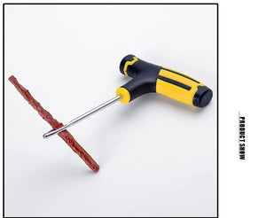 Planet Gates 1 Set Car Tire Repair Tool Kit with Rubber Strips Tubeless Tyre Puncture Studding Plug Set Motorcycle Truck Vacuum Tire Repair Tool