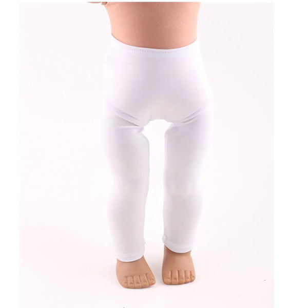 Planet Gates 1 Set Doll Clothes Leggings Yoga Pants Accessories Fit 18Inch American Girl Doll&43cm Newborn Baby Doll Our Generation Clothes