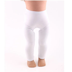 Planet Gates 1 Set Doll Clothes Leggings Yoga Pants Accessories Fit 18Inch American Girl Doll&43cm Newborn Baby Doll Our Generation Clothes