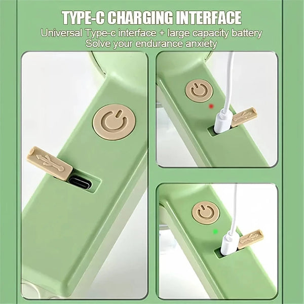 Planet Gates 1 set Electric Food Processor Wireless Charging Cutting Vegetables Minced Meat for Household Handheld Tool Complementary Food Machine